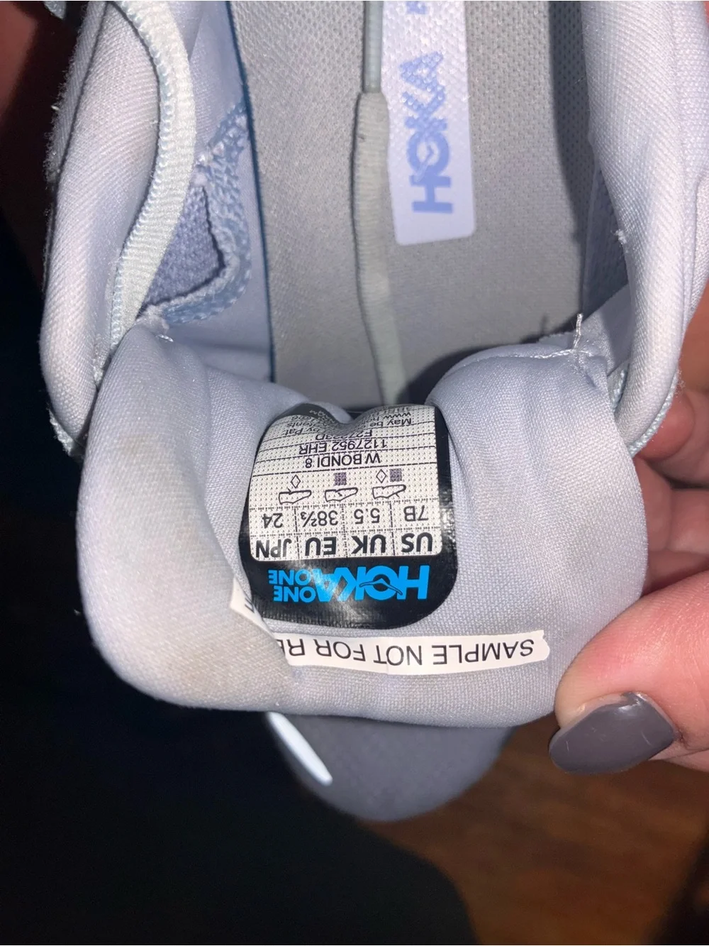 Hoka Women's Lavender Athletic Running Shoes - Picture 9 of 9